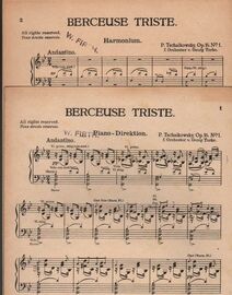 Berceuse Triste - Op.16. No.1
