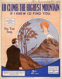 (I'd climb the highest mountain ) If I knew I'd find you - Fox Trot Song