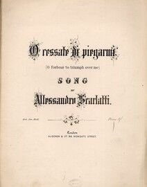 Scarlatti - O Cessate! (O Forbear to Triumph Over Me) - Song in the Key of A Minor for Low Voice