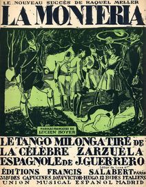 La Monteria - Tango Milonga - For Piano and Voice - French Edition