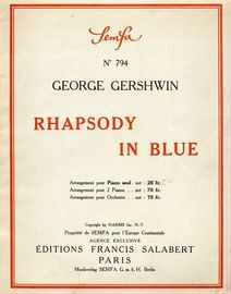 Rhapsody In Blue - Full version - Piano Solo
