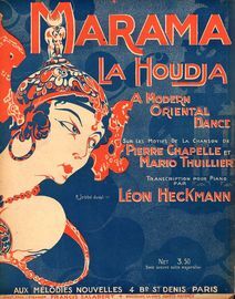 Marama - La Houdja - Modern Oriental Dance sur les motifs de la Celebre Chanson - For Piano Solo - French Edition