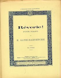 Reverie! pour Piano - Op. 66 - French Edition