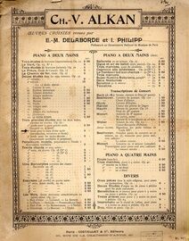 Alkan - Etude pour la Main Droite Seule (Op. 76) - No. 2 from Trois Grandes Etudes pour les Deux Mains