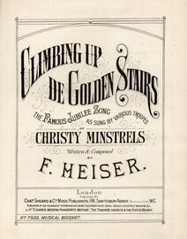 Climbing up de Golden Stairs - Great Jubilee Song - Sung by the Christy Minstrels