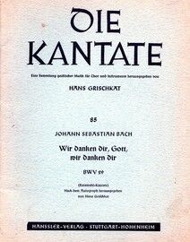Bach - Die Kantate - Wir Danken Dir, Gott, Wir Danken Dir - BWV 29