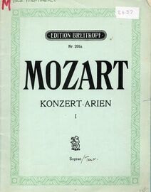 Mozart - Konzert for Soprano and Orchestra (Piano) - Arien No. 1 (Erster Band)