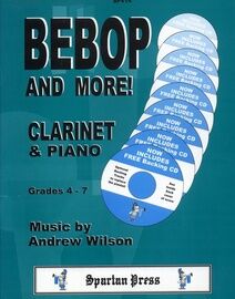 Bebop and More! - For Clarinet and Piano (Grades 4 - 7) - With Accompanying CD
