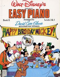 Walt Disney's Easy Piano Solos - Levels 2 & 3 - Book II