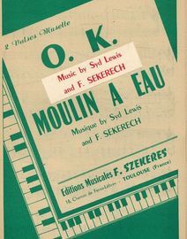 2 Valse Musette - "O.K." and "Moulin a Eau" - For Piano Accordion