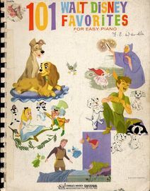 101 Walt Disney Favorites - For Easy Piano and Voice with Guitar Chords - Modern World Library No. 27