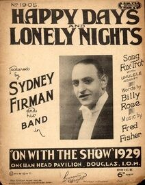 Happy Days and Lonely Nights - Song Featuring Sydney Firman - No. 1905