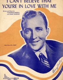 I Can't Believe that You're in Love with Me - Featuring Bing Crosby