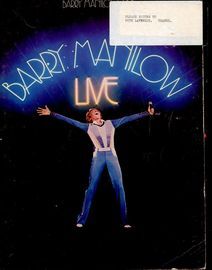 Barry Manilow Live - Piano Vocal And Guitar Tab Arrangement