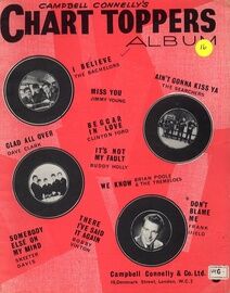 Campbell Connelly's Chart Toppers Album - For Voice and Piano - Mid 20th Century Hits