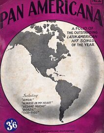 Pan Americana - A Folio of the Oustanding Latin American Hit Songs of the Year - Book 2