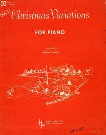 Christmas Variations No. 1 - for Piano - Dollar Line No. 36