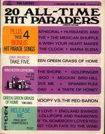20 All Time Hit Parades - Easy to Play Piano or Organ with Words - Touch of Today Edition No. 20F