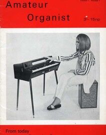 Amateur Organist - Easy Play Organ Course - Volume 1, No. 1