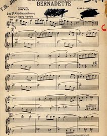 Bernadette - Arrangement for Full Orchestra