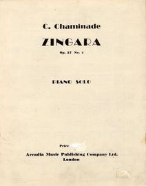 Chaminade - Zingara - Piano Solo