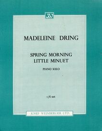 Spring Morning and Little Minuet - Piano Solo