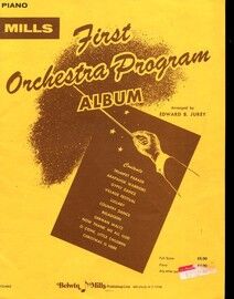 Mills First Orchestra Program Album - Piano Solo
