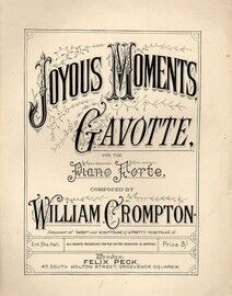 Joyous Moments - Gavotte for the Pianoforte