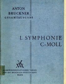 Bruckner - Symphony No. 1 in C Minor - Orchestral Score