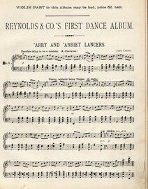 Reynold's & Co.'s First Dance Album - Piano Solos