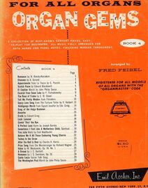 For All Organs - Organ Gems - Book 4