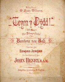 Teyrn Y Dydd! (Yr Haul) - Welsh Song for Baritone with Piano Accompaniment
