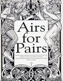 Airs for Pairs - Duets for Two Melody Instruments - Including violin bowings and optional chord accompaniment - Vol 1