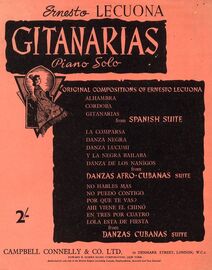Gitanarias - from Spanish Suite - for Piano
