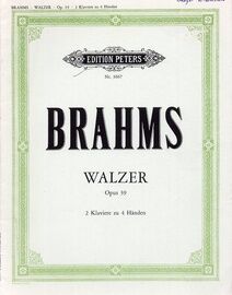 Brahms - Walzer for Two Pianos - Op. 39