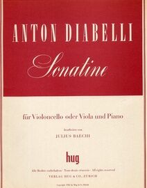 Anton Diabelli - Sonatine - For violoncello oder Viola und Piano