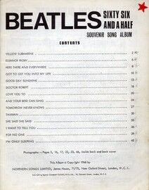 Beatles - Sixty Six and a Half - Souvenir Song Album