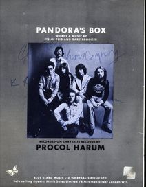 Pandora's Box - Recorded on Chrysalis Records by Procol Harum