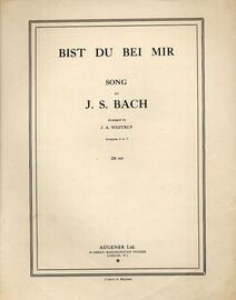 Bach - Bist du Bei Mir (If Thou Art Near) - Song