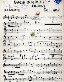 Bach With Bite - Dance Band Arrangement