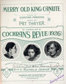 Merry Old King Canute - Song from Charles B. Cochran's Revue (1926) - Featuring Hermione Baddeley
