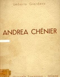 Andrea Chenier - An Historical Opera in Four Acts (In Italian and English) - Vocal Score