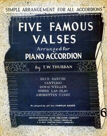 Five Famous Valses-simple arrangement for all accordians