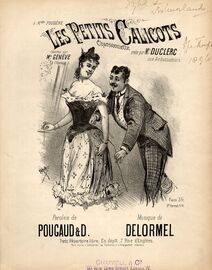Les Petits Calicots - Chansonnette - Song - Chantee Par Mlle Geneve - Creee Par Mlle Duclerc aux Ambassadeurs