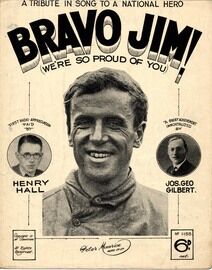 Bravo Jim! (were so proud of You) - A Tribute In Song to a National hero