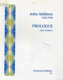 Addison - Prologue - For Oboe and Piano