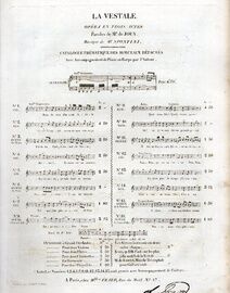 La Vestale - Duo - Piece No. 9 from the Opera