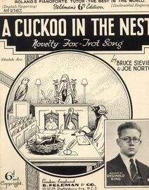A Cuckoo in the Nest - Novelty Fox-Trot Song - Featured by Reginald King