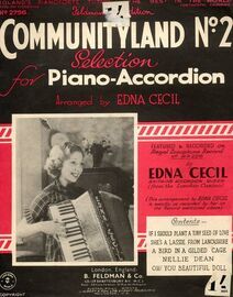 Communityland No. 2 - Selection for Piano Accordion - Featuring Edna Cecil