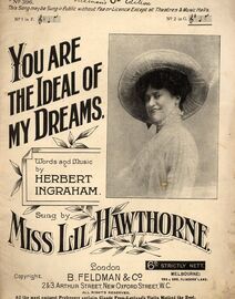 You Are The Ideal of My Dreams - Song Featuring Miss Lil Hawthorne - In the Key of G Major